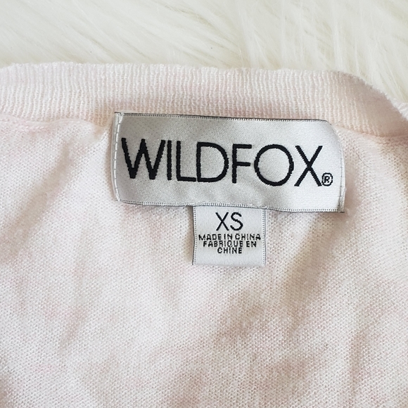 Wildfox Beach Sunset Flamingo Sweater Sz XS - Picture 4 of 6